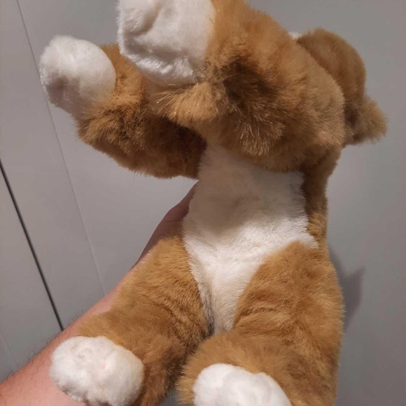 ADORABLE VINTAGE ORANGE TABBY CAT PLUSH PURR-FECTION BY MJC 1992 MINT CONDITION - Picture 4 of 5